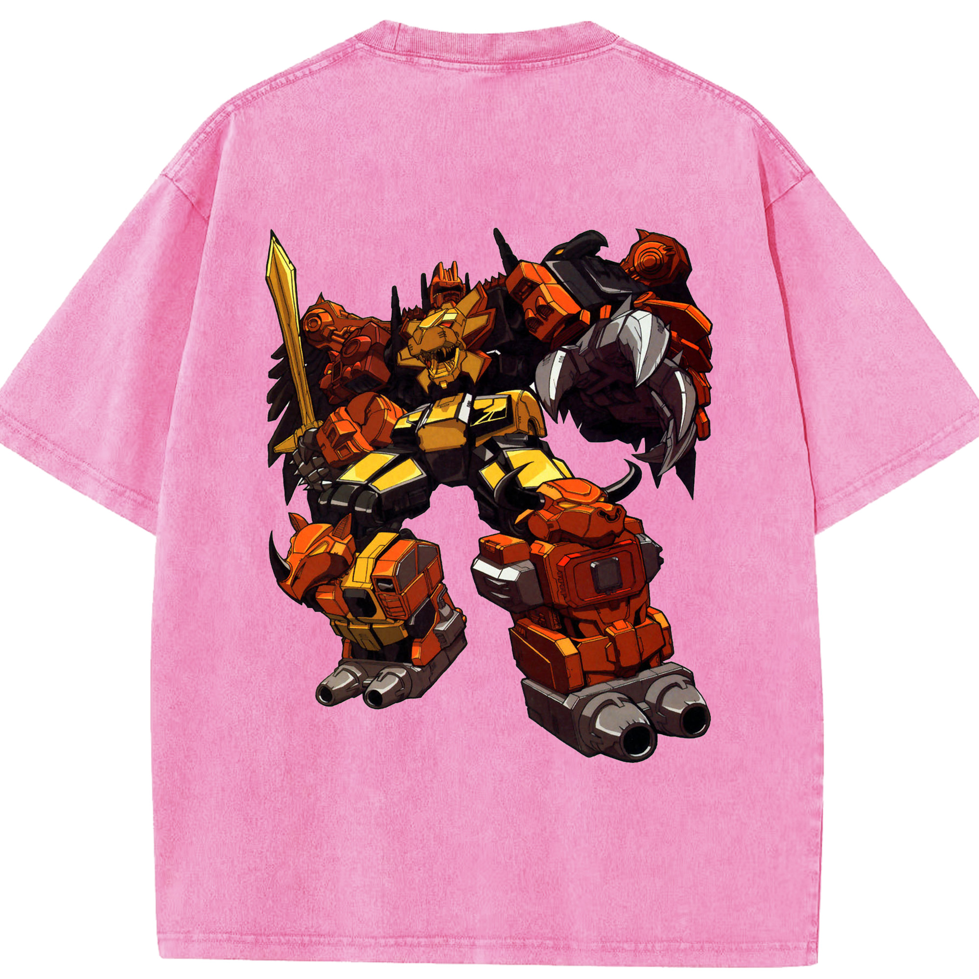 （画像用）  綿100% ヴィンテージ風 半袖Tシャツ（背面プリント）